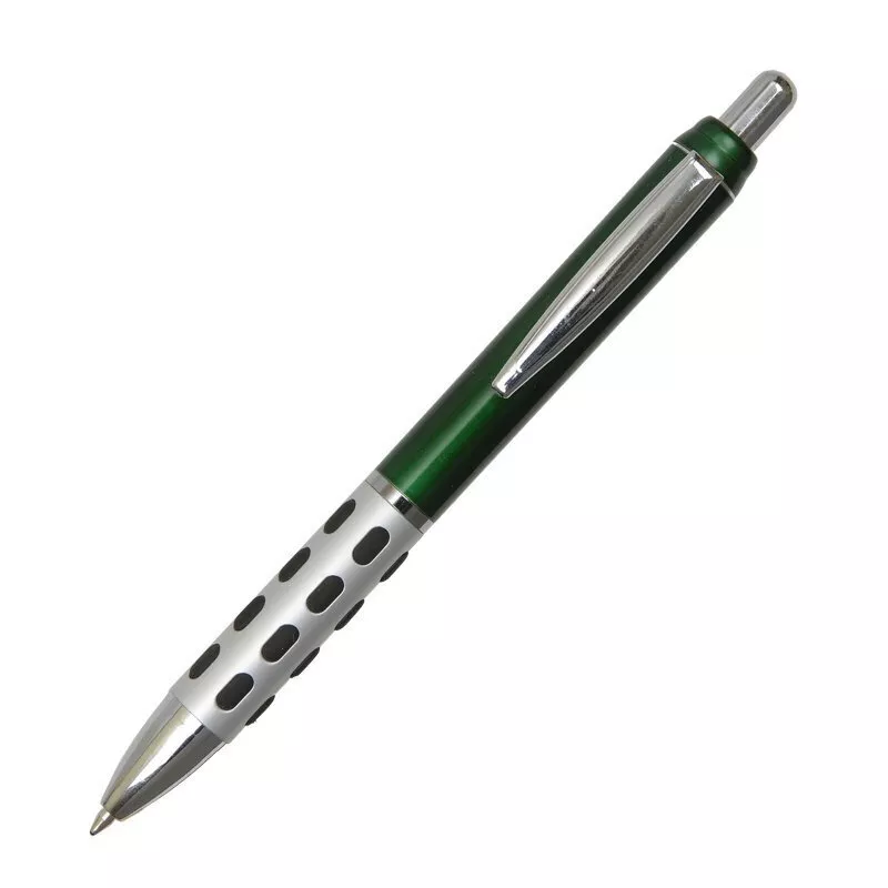 Długopis Partita, zielony/srebrny (R73345.05) 1