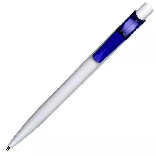 Długopis Easy, niebieski/biały (R73341.04) 1