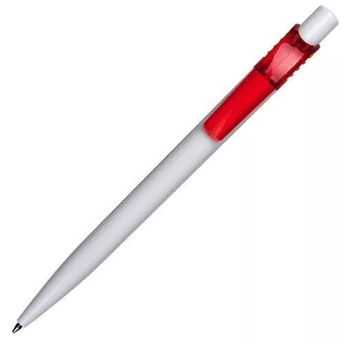 Długopis Easy, czerwony/biały (R73341.08) 1
