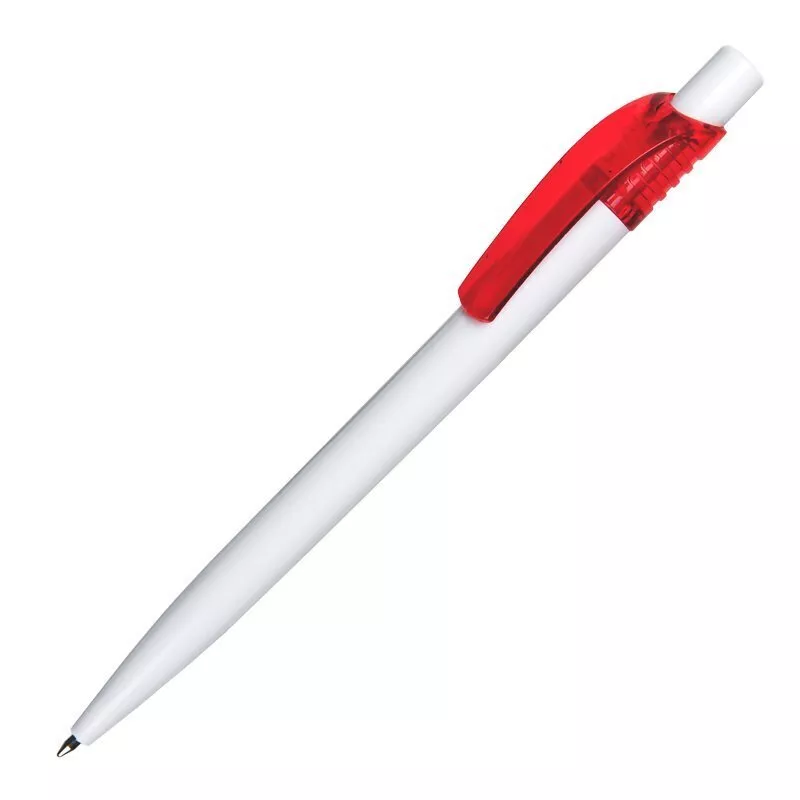Długopis Easy, czerwony/biały (R73341.08) 2