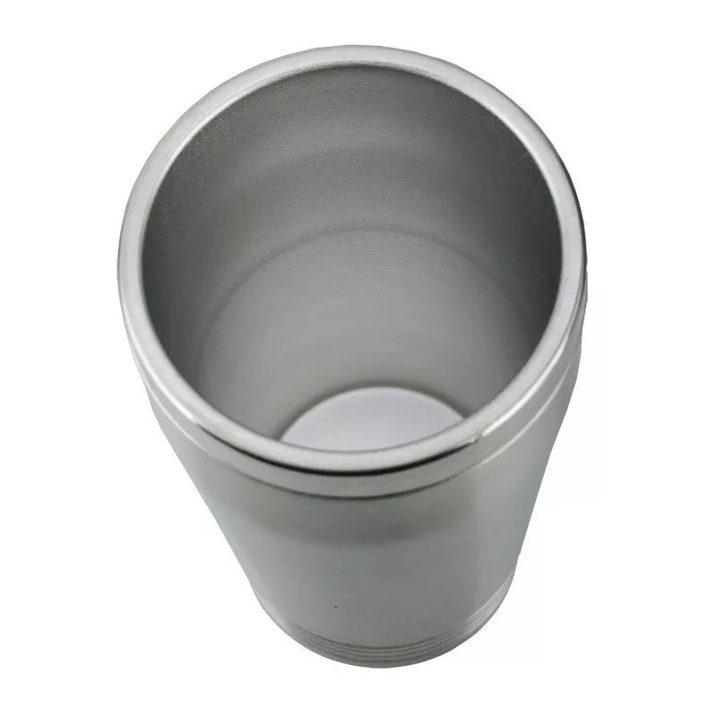 Kubek izotermiczny Landskrona 380 ml, srebrny/czarny (R08392) 2