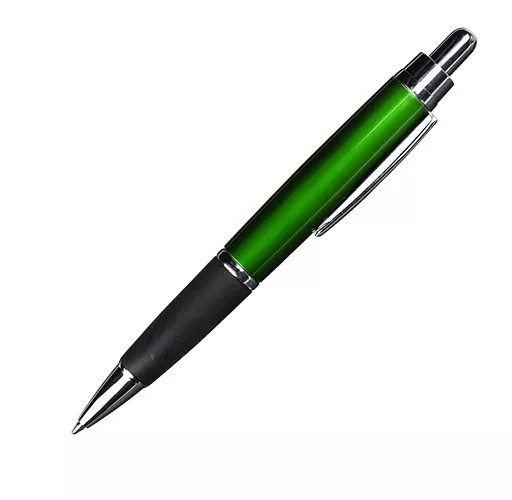 Długopis Comfort, zielony/czarny (R73352.05)