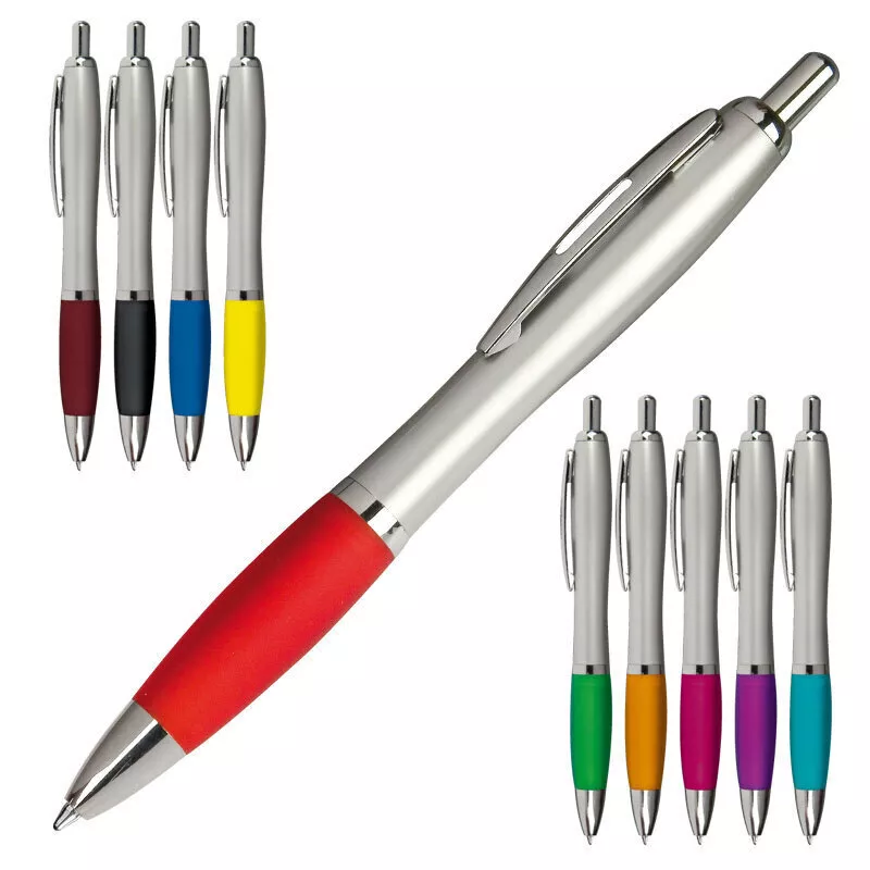 Długopis plastikowy - bordowy - (11681-02) 2