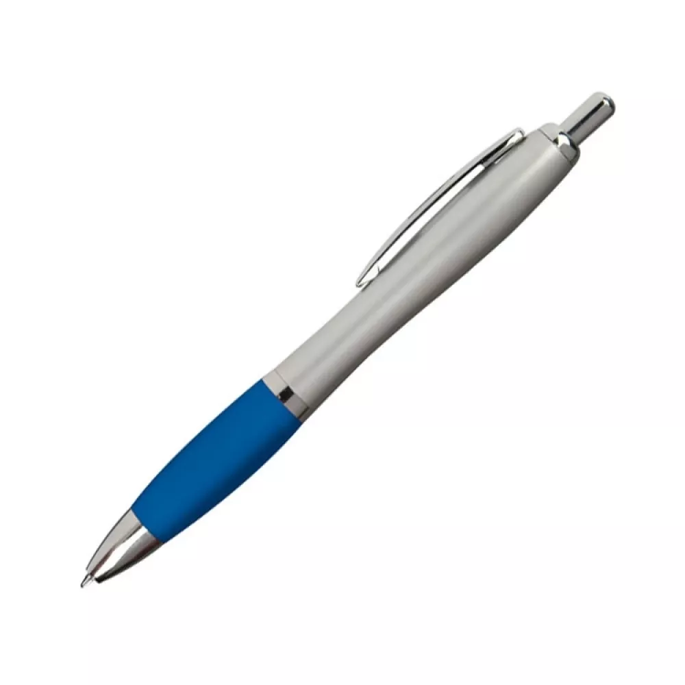 Długopis plastikowy - niebieski - (11681-04) 4