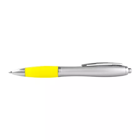 Długopis plastikowy - żółty - (11681-08)