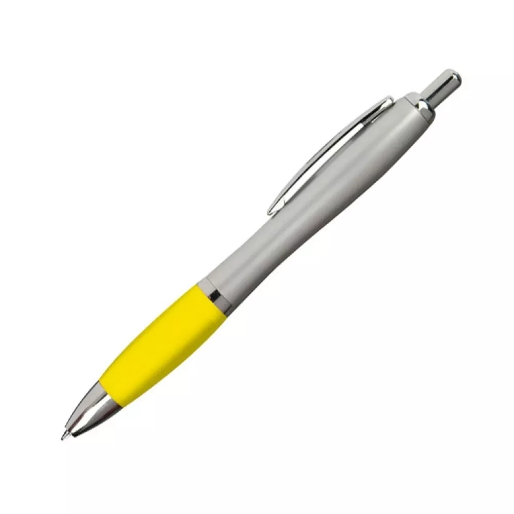Długopis plastikowy - żółty - (11681-08) 4