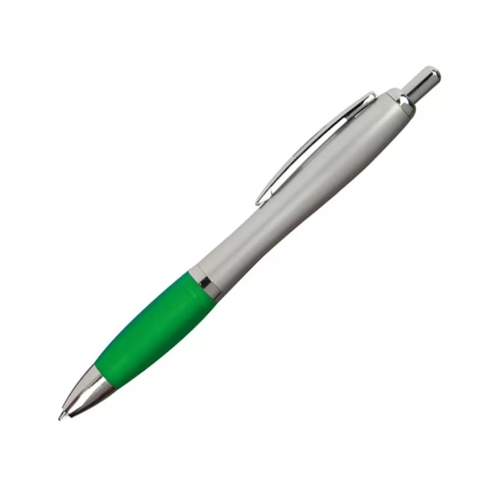 Długopis plastikowy - zielony - (11681-09) 4