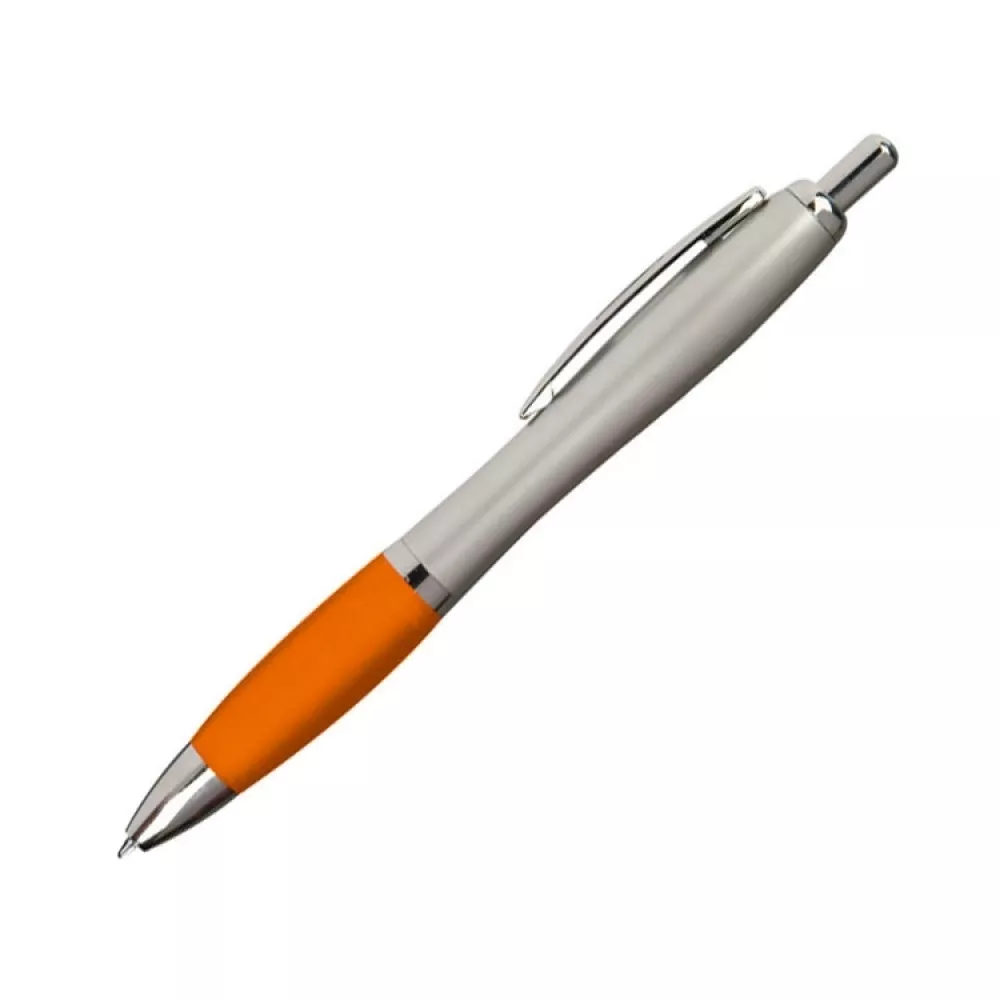 Długopis plastikowy - pomarańczowy - (11681-10) 4
