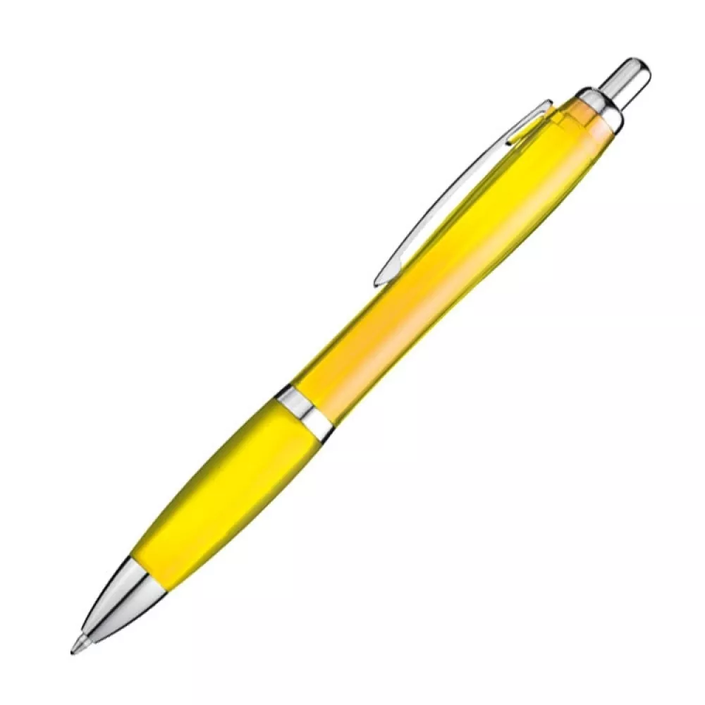 Długopis plastikowy - żółty - (11682-08) 4