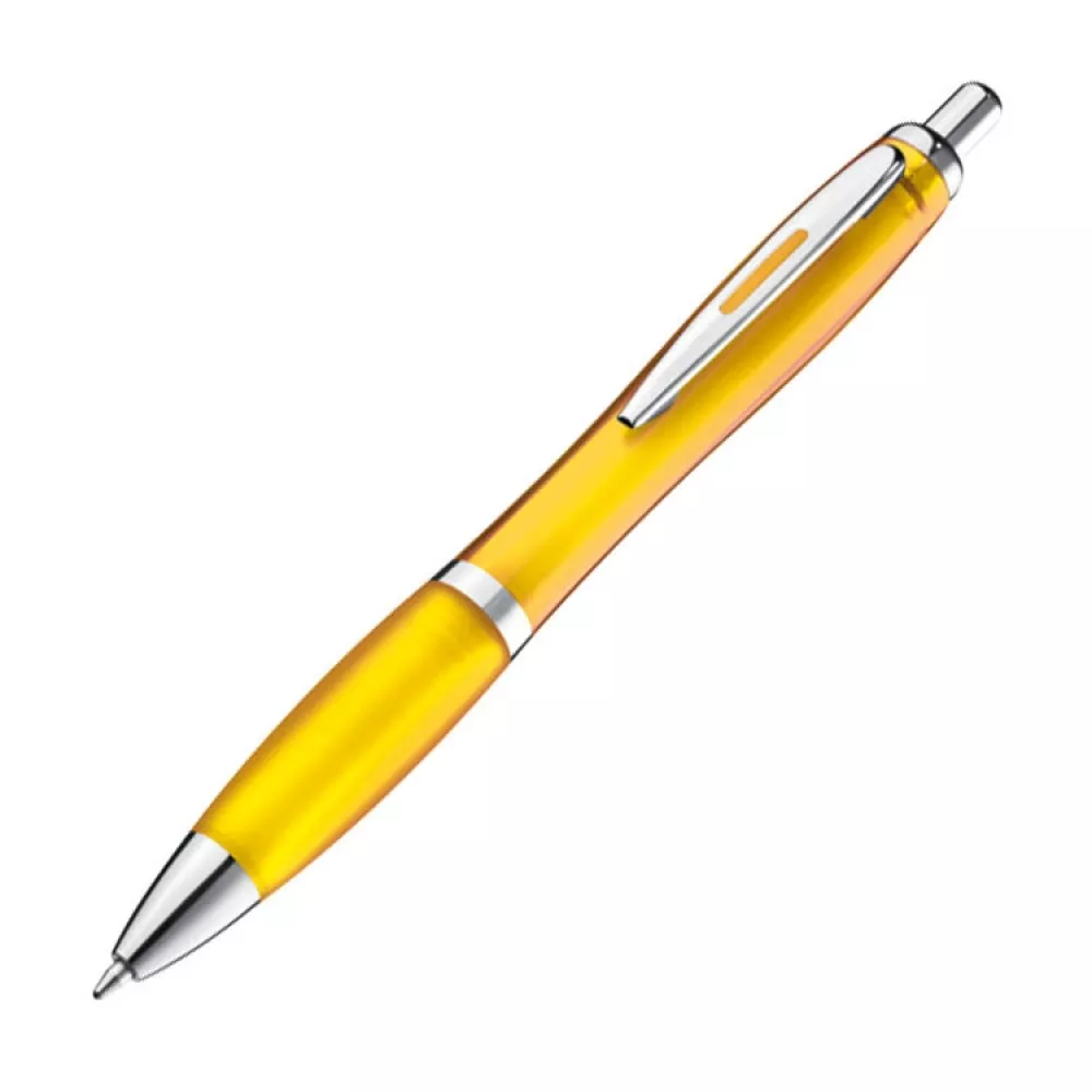 Długopis plastikowy - żółty - (11682-08) 5