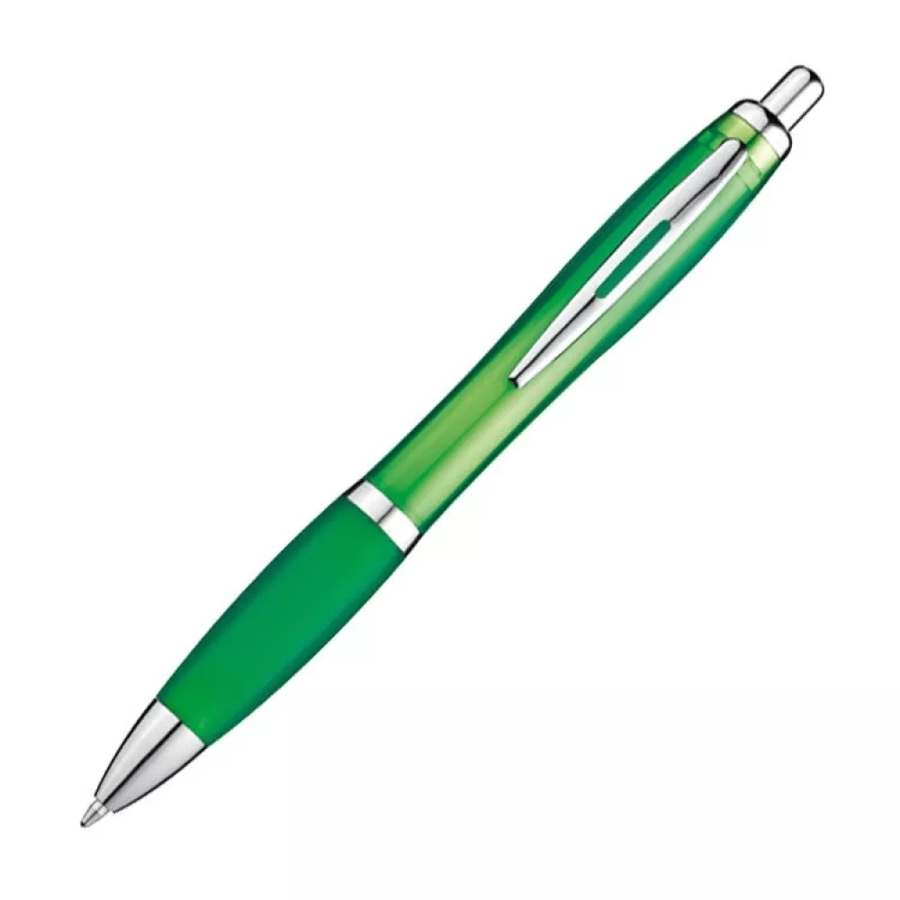 Długopis plastikowy - zielony - (11682-09) 3