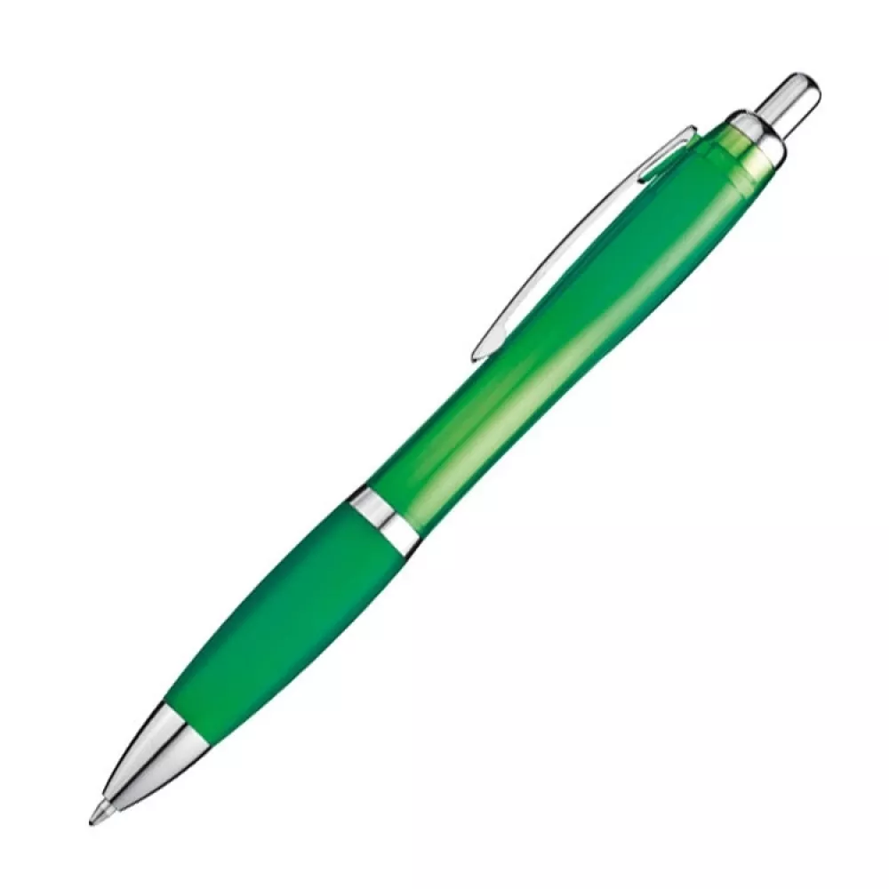 Długopis plastikowy - zielony - (11682-09) 4