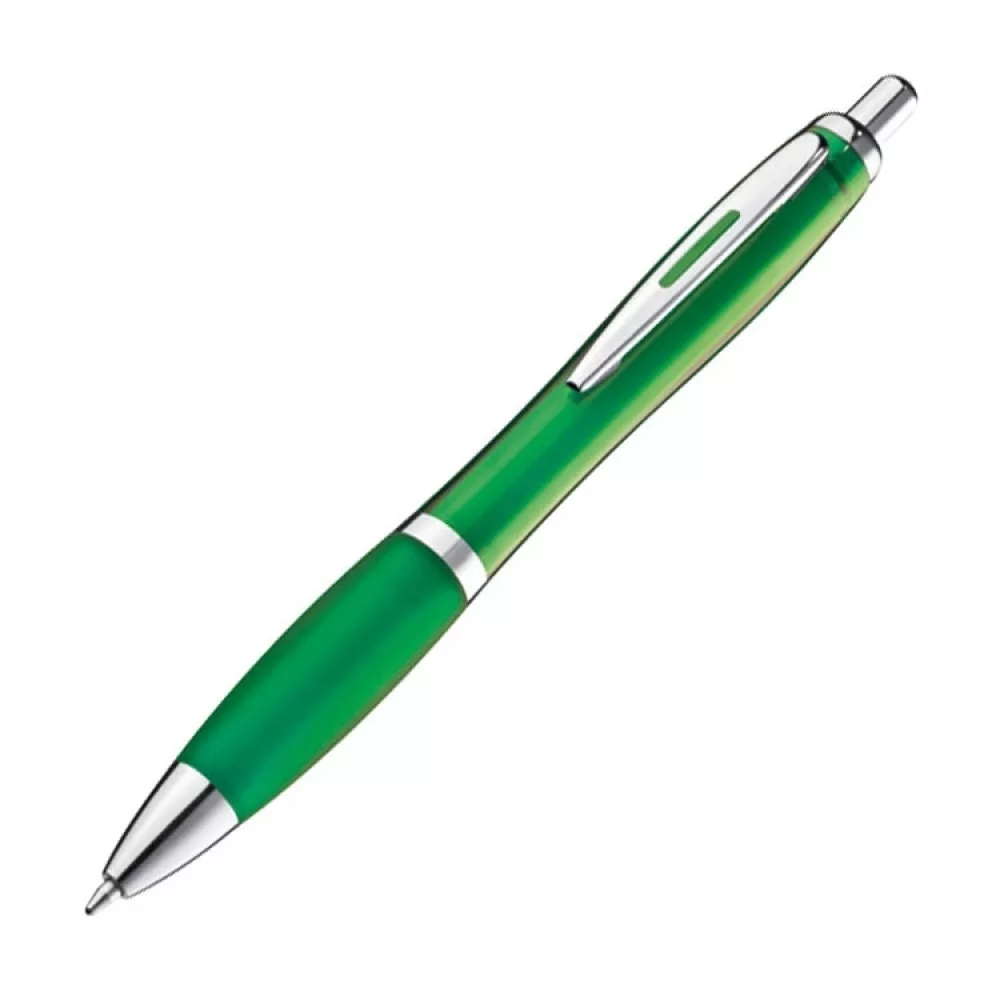 Długopis plastikowy - zielony - (11682-09) 5