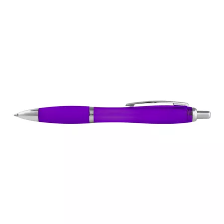 Długopis plastikowy - fioletowy - (11682-12) 1