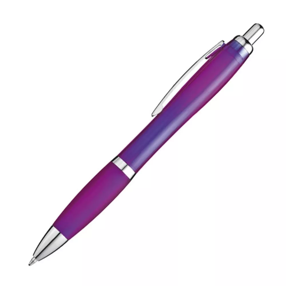 Długopis plastikowy - fioletowy - (11682-12) 4