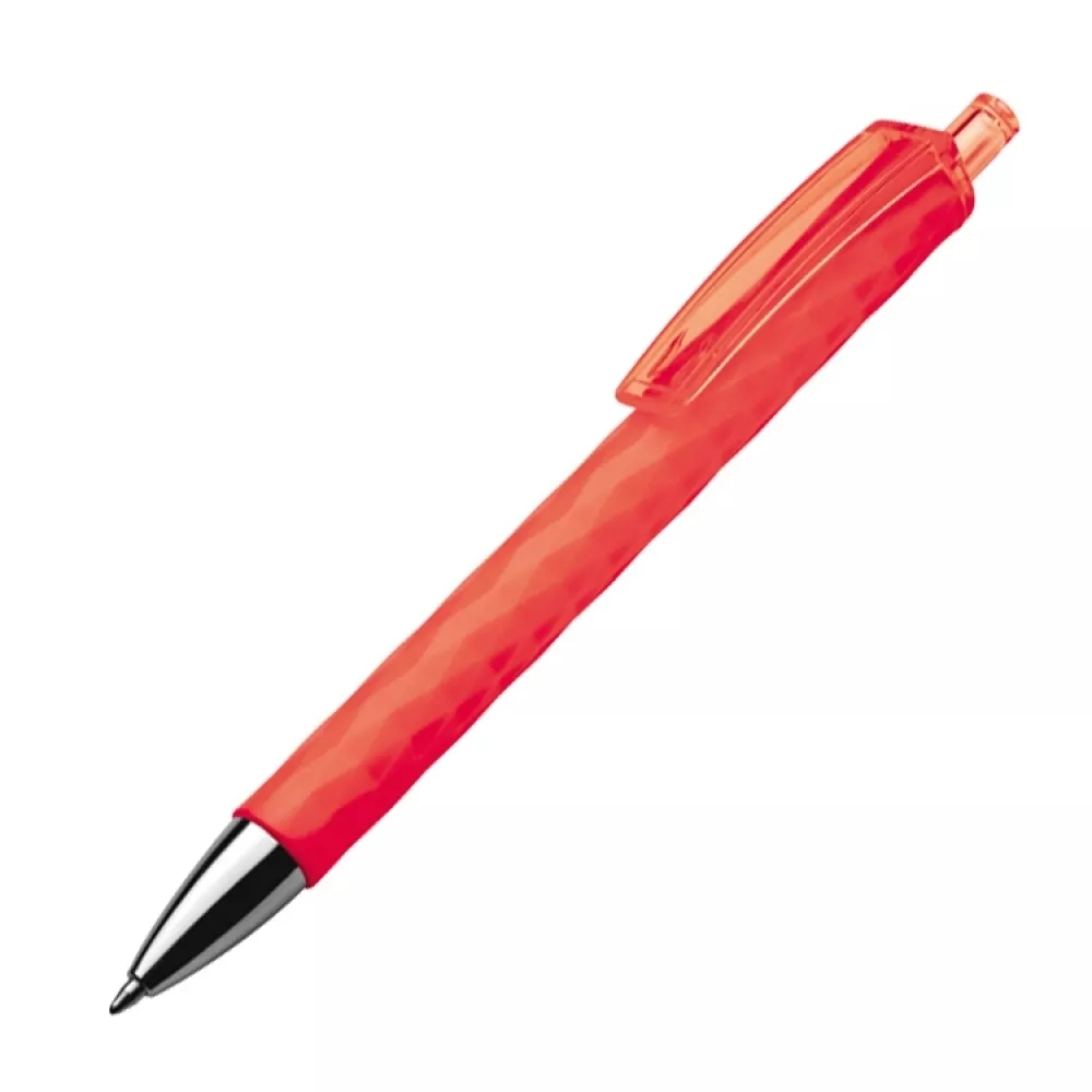 Długopis plastikowy - czerwony - (10694-05) 2
