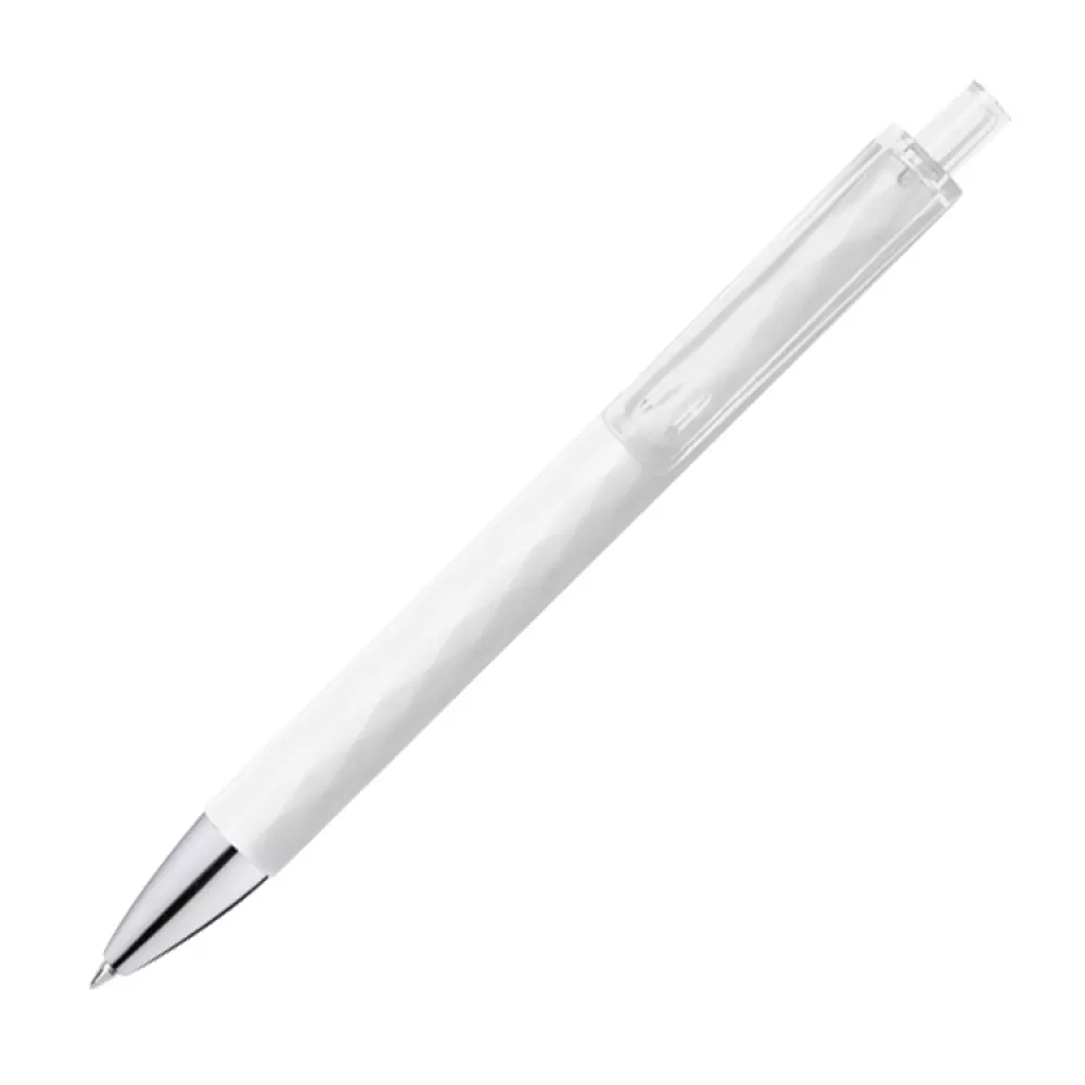 Długopis plastikowy - biały - (10694-06) 1