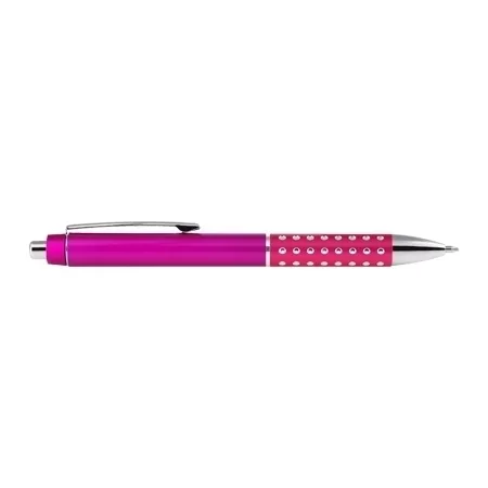 Długopis plastikowy - różowy - (17717-11)