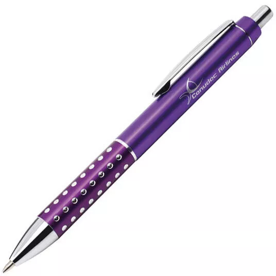 Długopis plastikowy - fioletowy - (17717-12) 4
