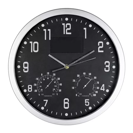 Zegar ścienny CrisMa - czarny - (41238-03)