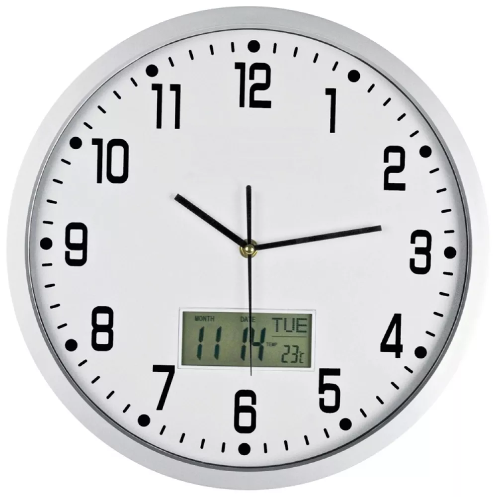 Zegar ścienny CrisMa - biały - (41240-06) 7