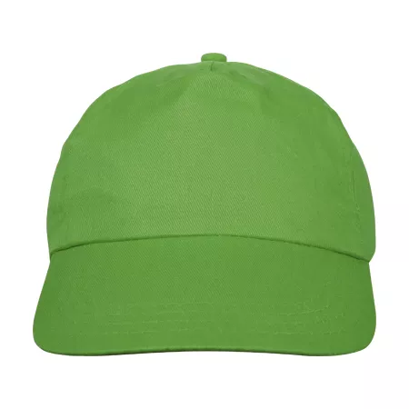Czapka bawełniana z daszkiem - zielony - (50447-09) 2