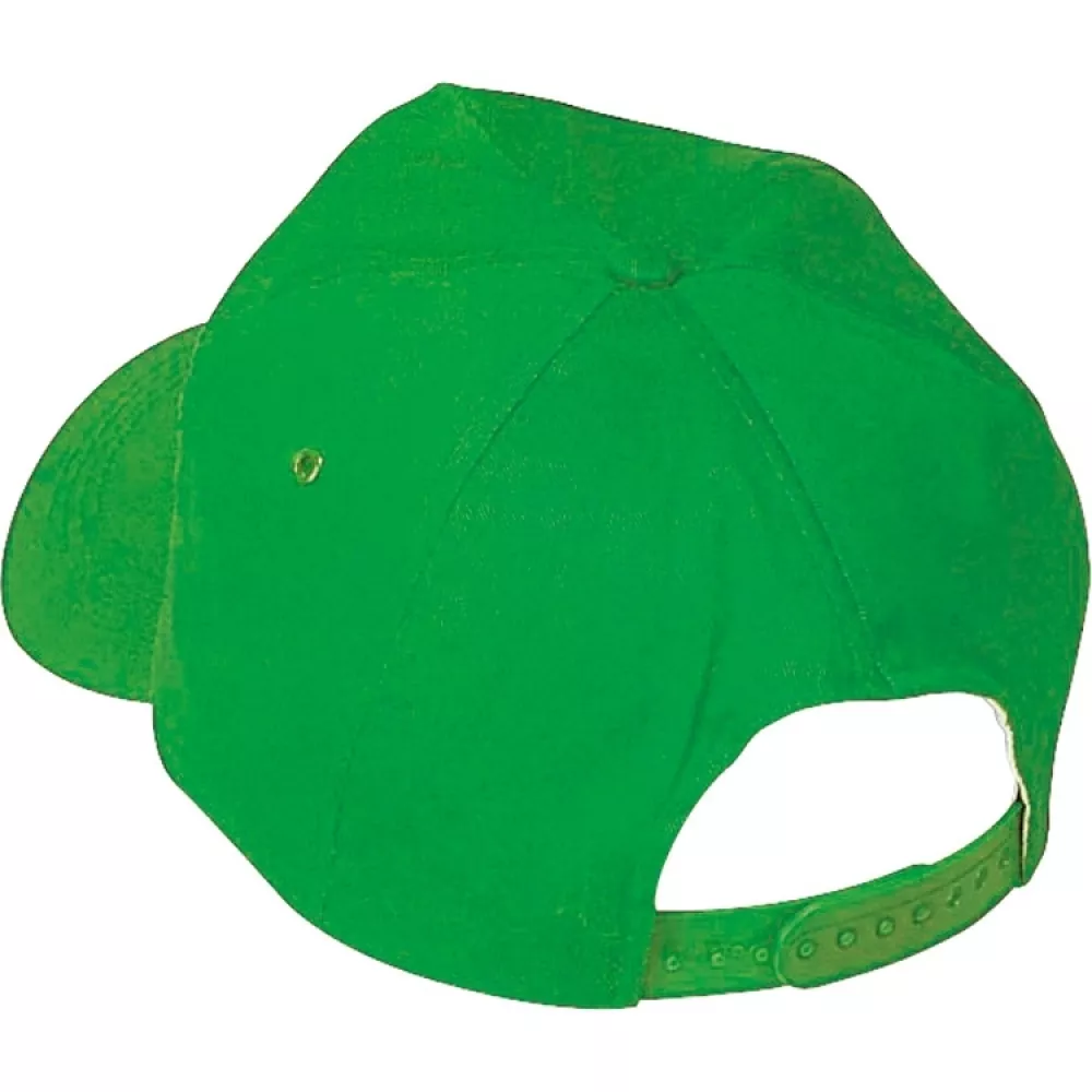 Czapka bawełniana z daszkiem - zielony - (50447-09) 4