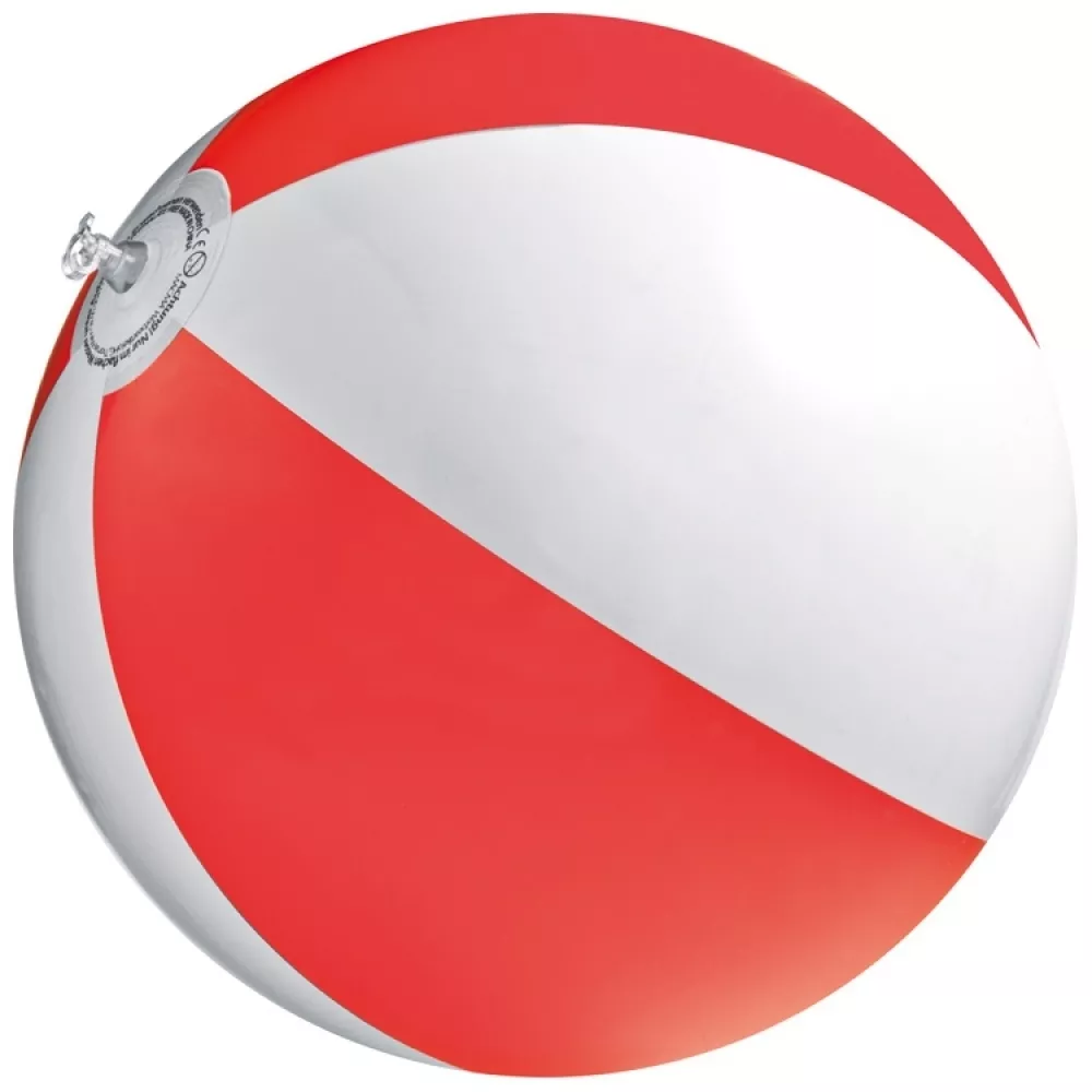 Dmuchana piłka plażowa 26 cm - czerwony - (51051-05) 3