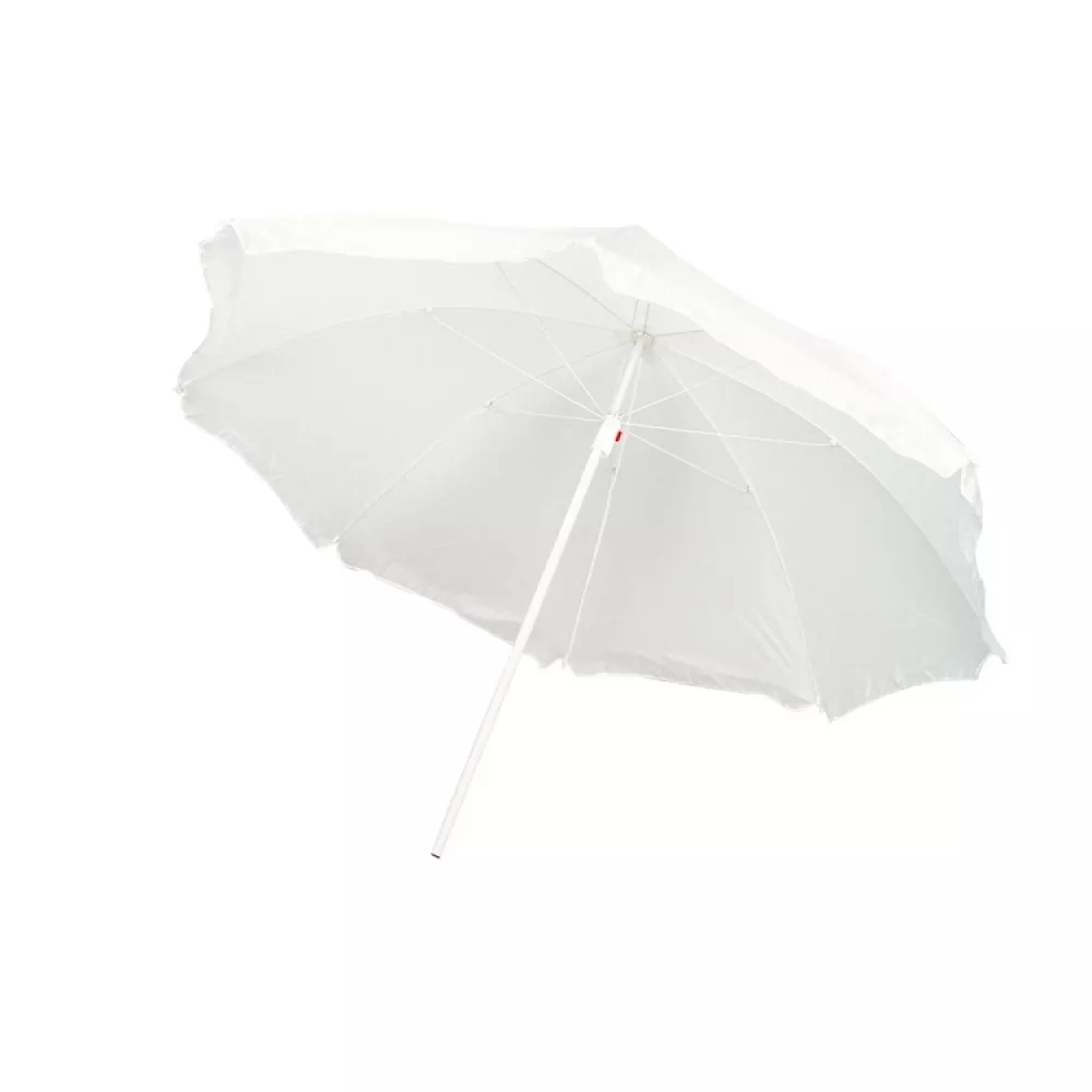 Parasol plażowy - biały - (55070-06) 1