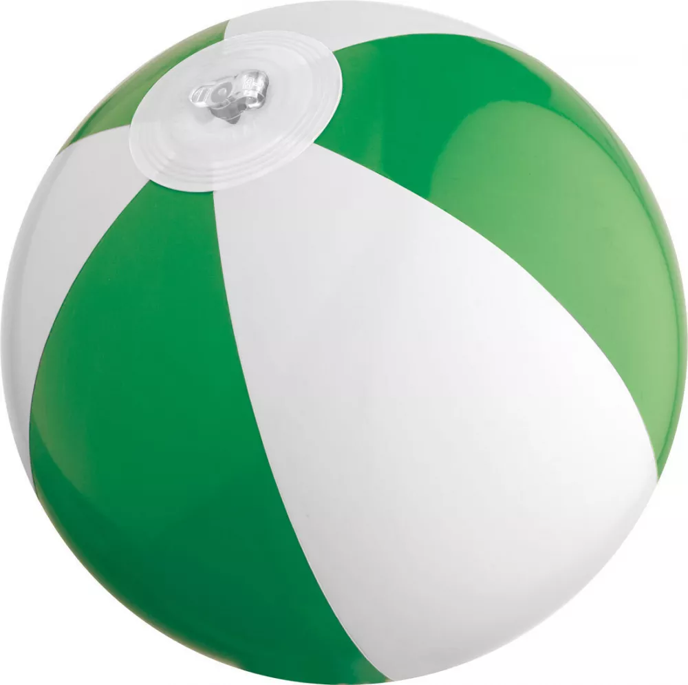 Piłka plażowa, mała - zielony - (58261-09) 2