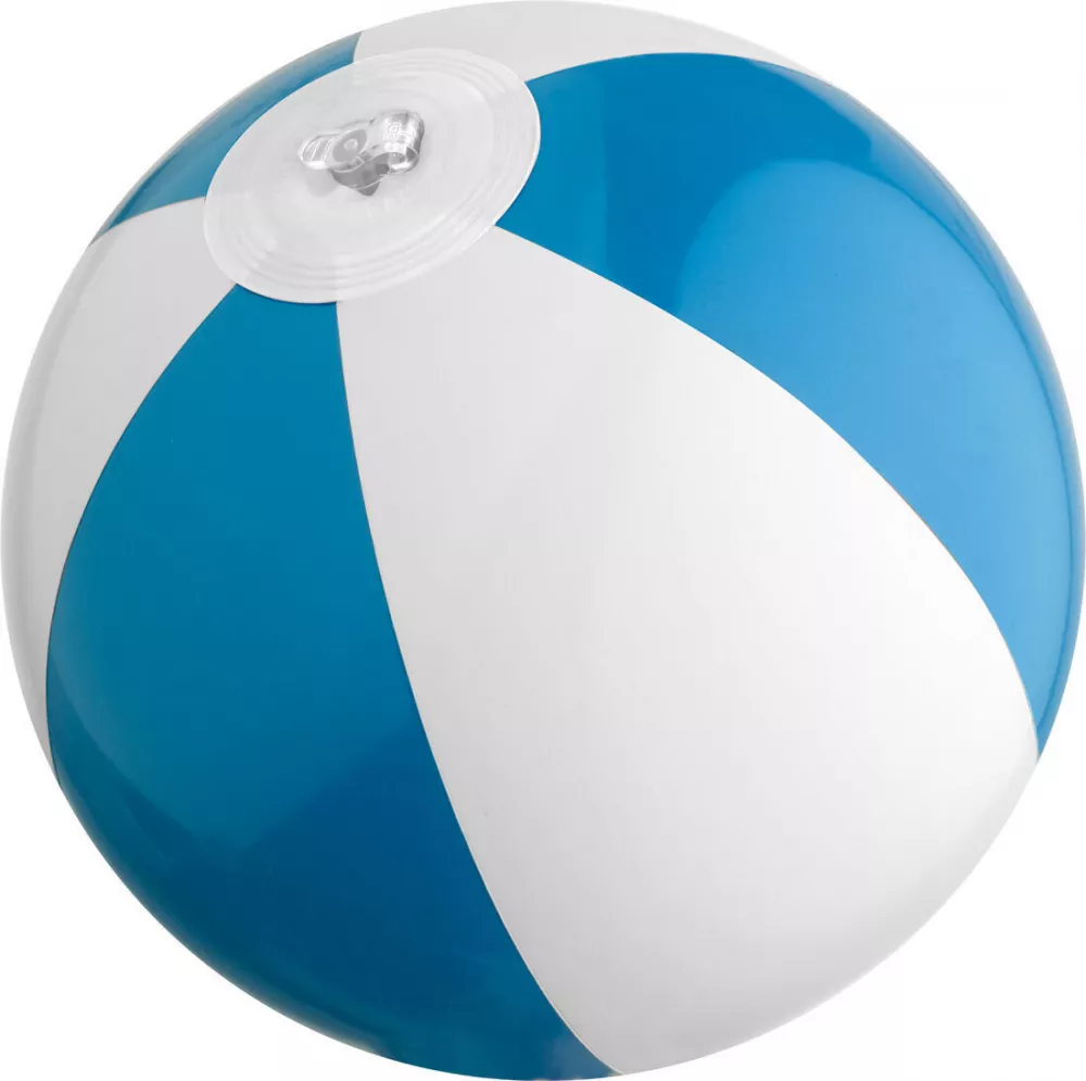 Piłka plażowa, mała - niebieski - (58261-04) 2