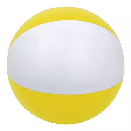 Piłka plażowa, mała - żółty - (58261-08)