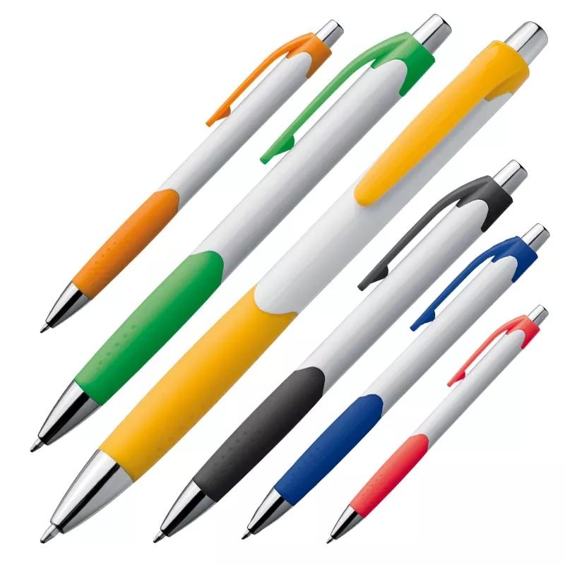 Długopis plastikowy - żółty - (17899-08) 2