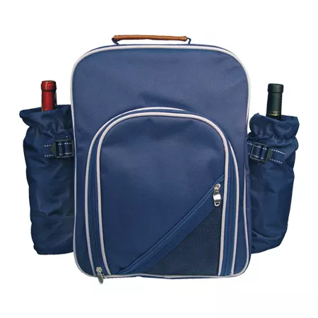 Plecak piknikowy dla firm - niebieski - (66607-04)