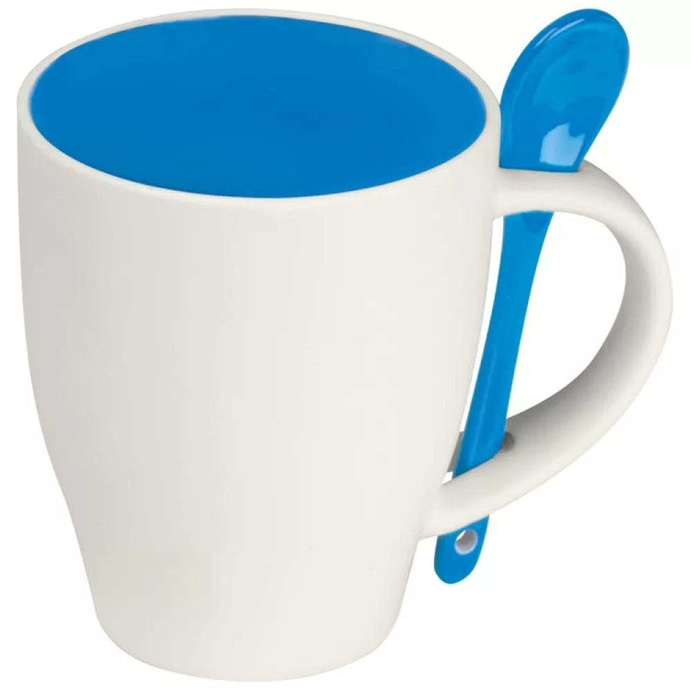 Kubek ceramiczny 250 ml - niebieski - (85095-04) 2