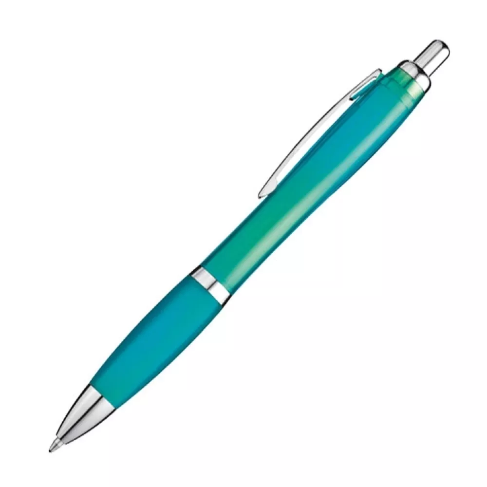 Długopis plastikowy - turkusowy - (11682-14) 4