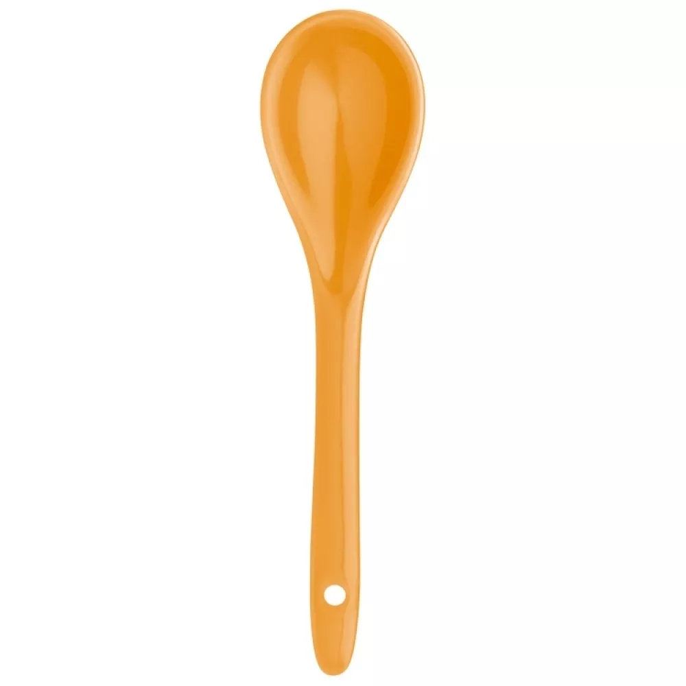 Łyżeczka ceramiczna - pomarańczowy - (81759-10)