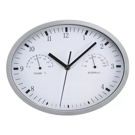 Zegar ścienny - biały - (47871-06)