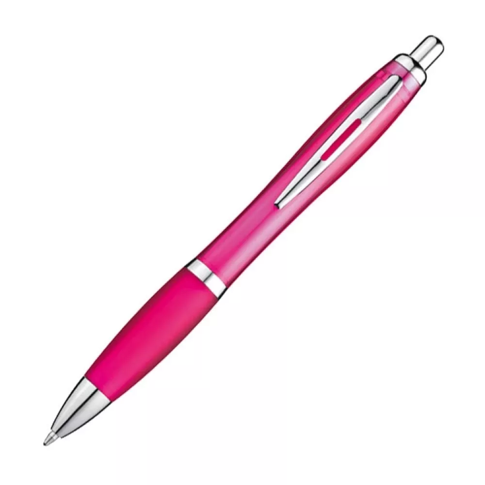 Długopis plastikowy - różowy - (11682-11) 3