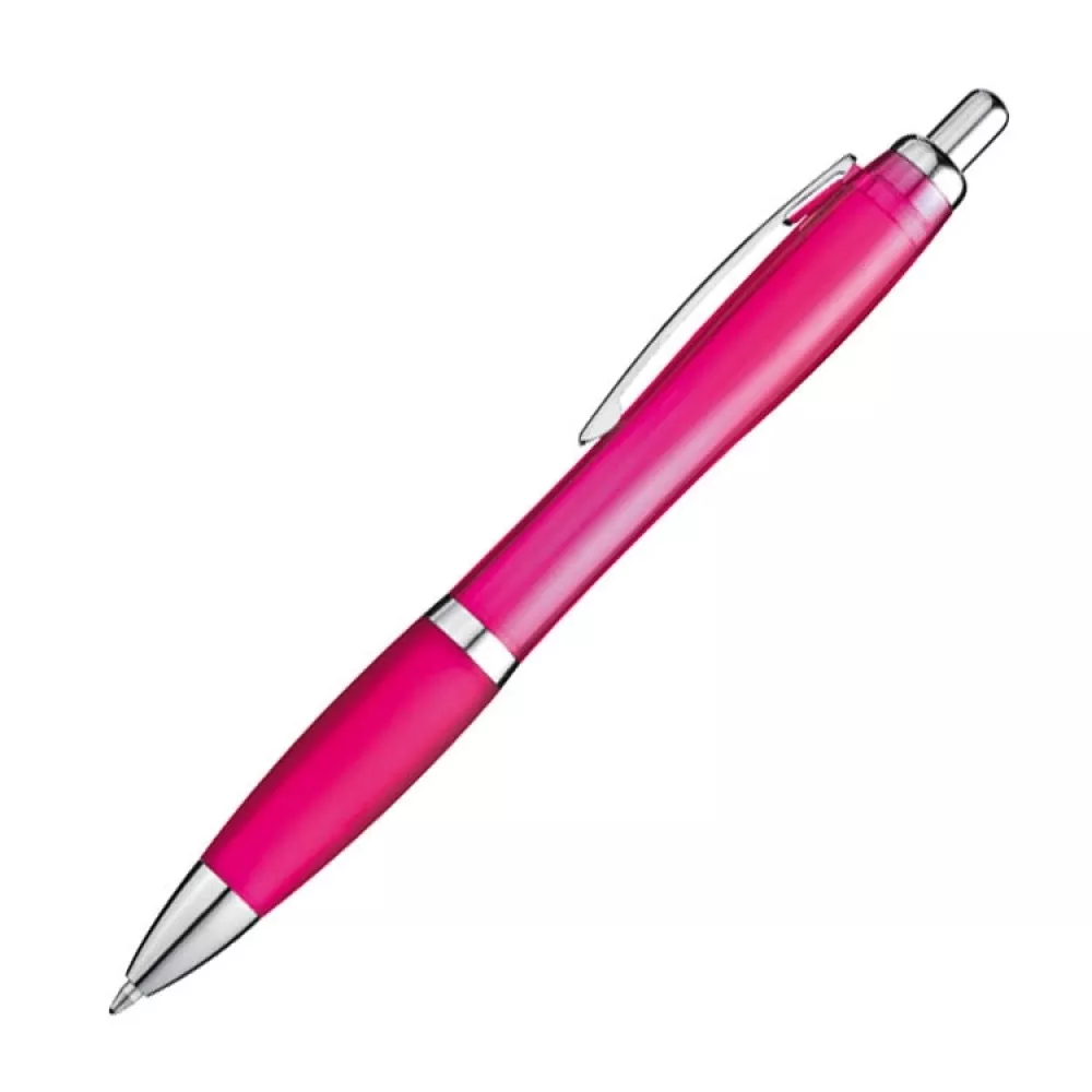 Długopis plastikowy - różowy - (11682-11) 4