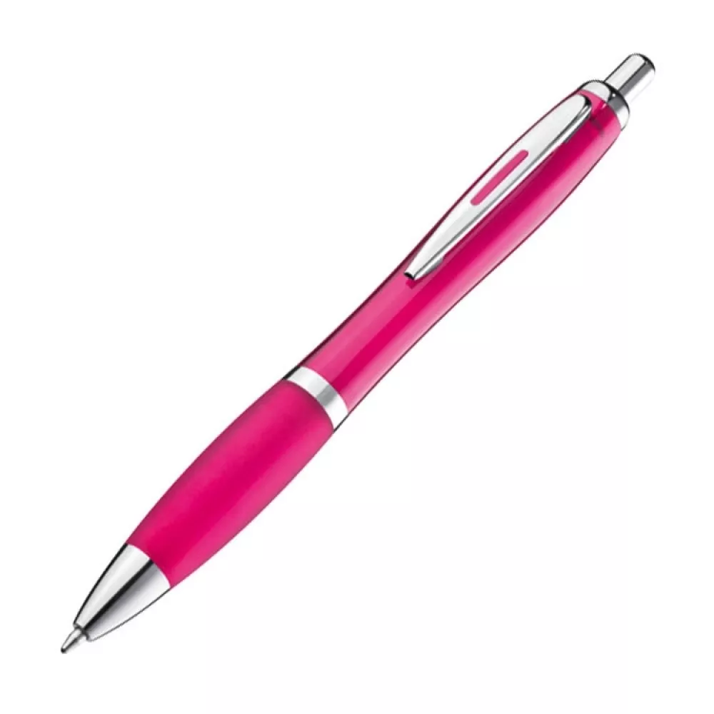 Długopis plastikowy - różowy - (11682-11) 5