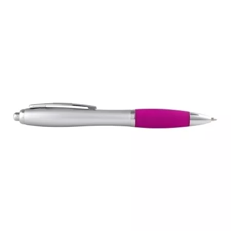 Długopis plastikowy - różowy - (11681-11)