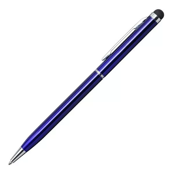 Długopis aluminiowy Touch Tip, niebieski (R73408.04) 1