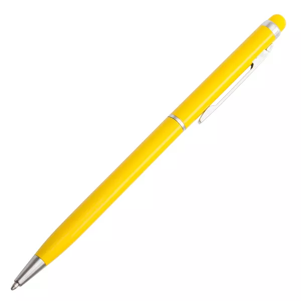Długopis aluminiowy Touch Tip, żółty (R73408.03)