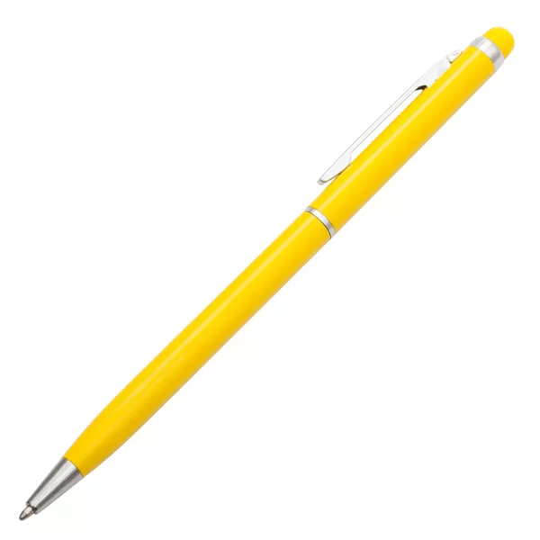 Długopis aluminiowy Touch Tip, żółty (R73408.03) 1