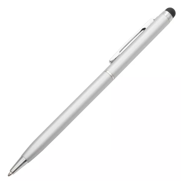 Długopis aluminiowy Touch Tip, srebrny (R73408.01) 2