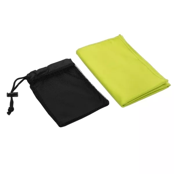 Ręcznik sportowy Frisky, jasnozielony (R07980.55) 3