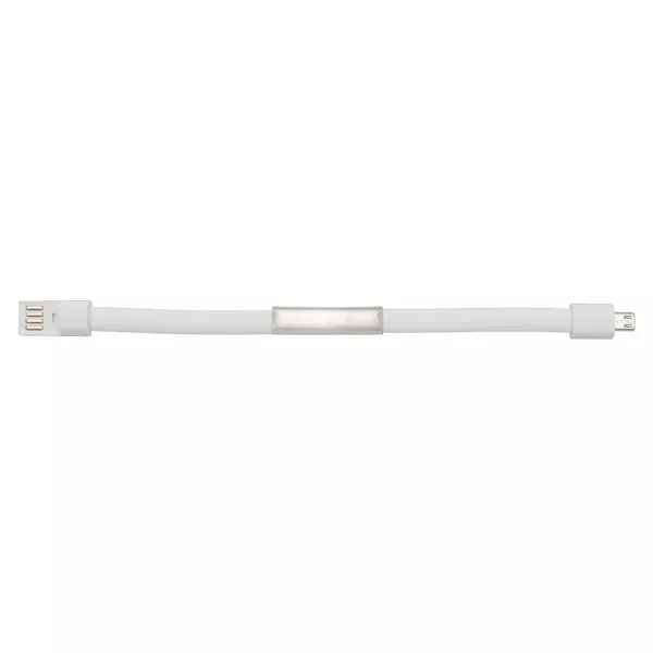 Bransoletka USB Bracelet, biały (R50189.06)