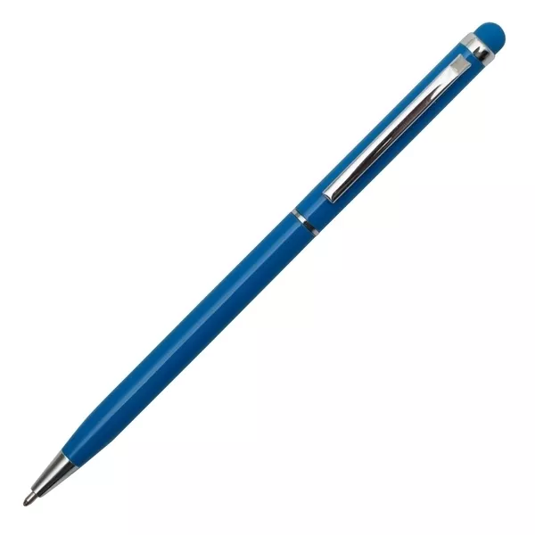 Długopis aluminiowy Touch Tip, jasnoniebieski (R73408.28)