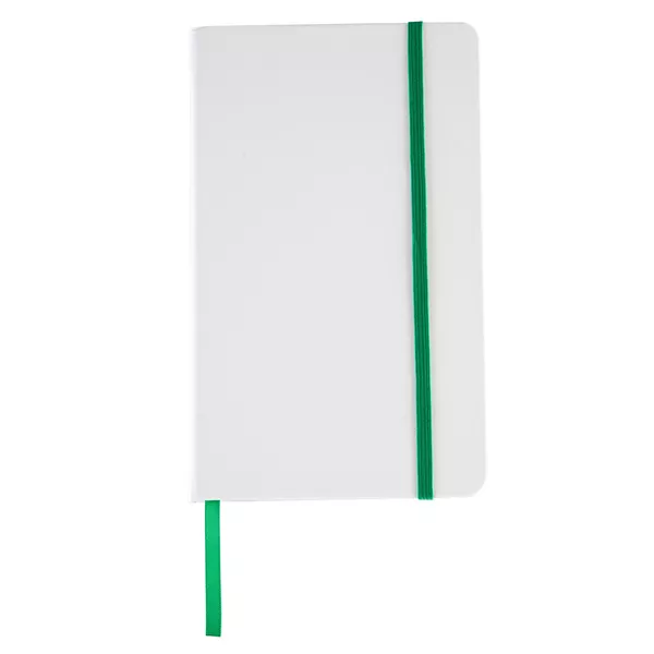 Notatnik Carmona 130x210/80k linia, zielony/biały (R64241.05) 1